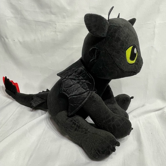 Build A Bear Workshop Toothless How To Train Your Dragon Dreamworks Euc - Picture 7 of 9